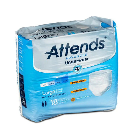 Attends Advanced Protective Underwear Large (72ct)