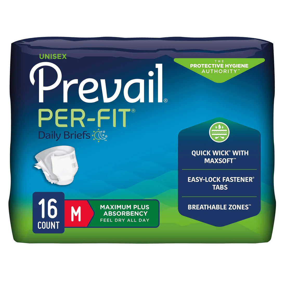 Prevail PerFit 360 Medium Size 1 (80ct)